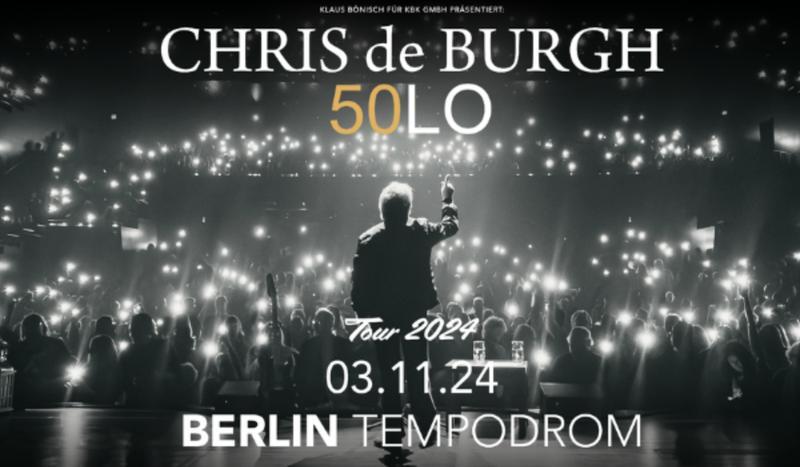 Chris de Burgh Konzert Berlin