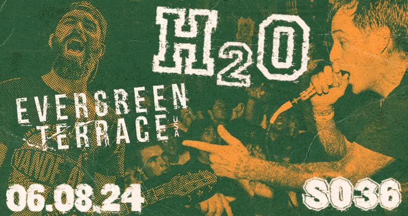 H2O +  Evergreen Terrace Konzert Berlin