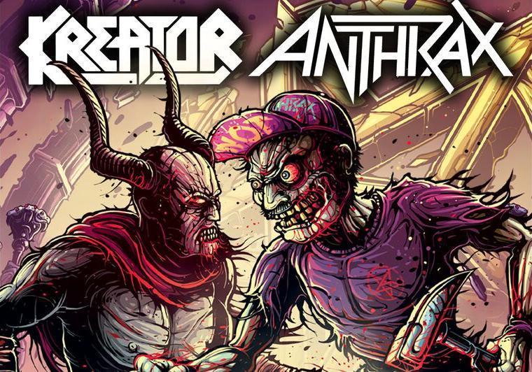 Kreator + Anthrax Konzert Berlin