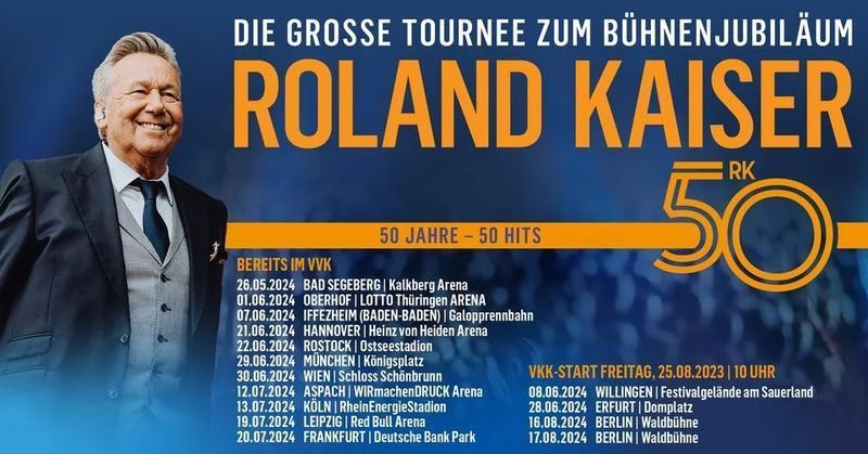 Roland Kaiser Konzert Berlin
